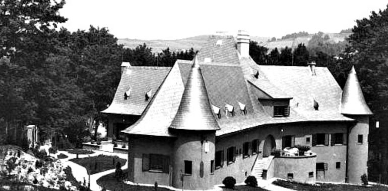 Spitzerova vila — historická fotografie